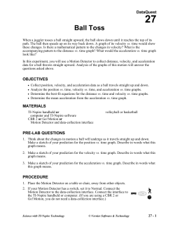27 Ball Toss Nspire