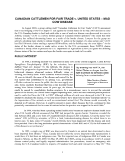 CANADIAN CATTLEMEN FOR FAIR TRADE v. UNITED STATES