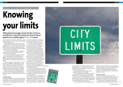 finding solutions for shrinking places