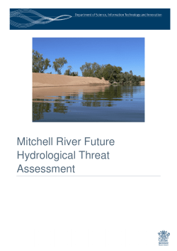 Mitchell River Future Hydrological Threat Assessment