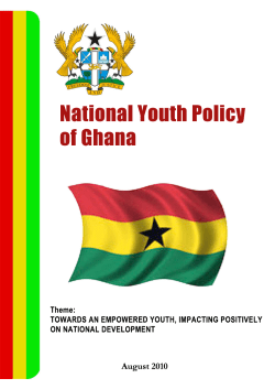 National Youth Policy of Ghana