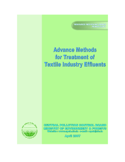 Advance Methods for Treatment of Textile Industry Effluents