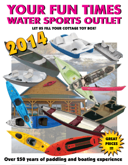 Over 250 years of paddling and boating experience