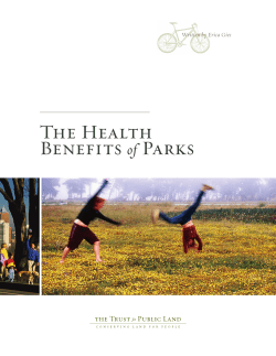 The Health Benefits of Parks - Latino Coalition for a Healthy California