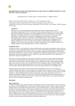 journal article - Pelagos Cetacean Research Institute