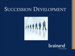 Succession Planning