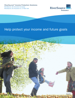 Help protect your income and future goals