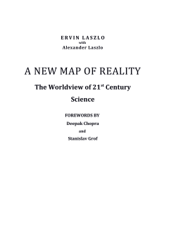 a new map of reality