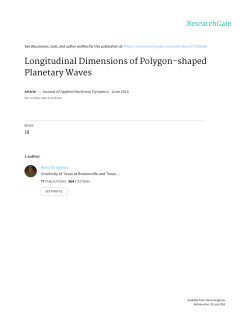 Longitudinal Dimensions of Polygon
