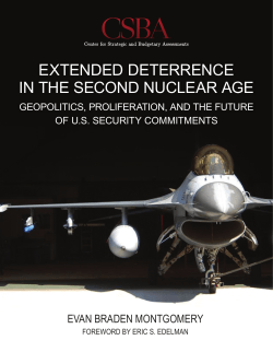 extended deterrence in the second nuclear age