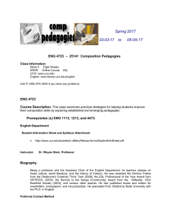 Spring 2017 03-03-17 to 05-05-17