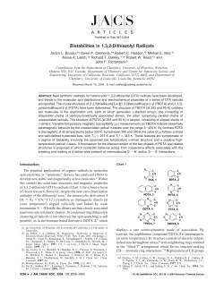 Bistabilities in 1,3,2-Dithiazolyl Radicals