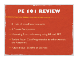 aerobic - MR. SICKLER`S physical education page