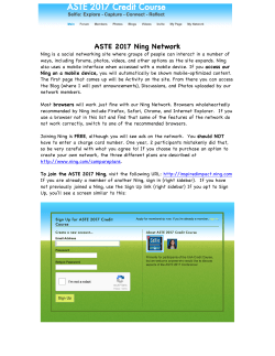 2017 Ning Directions