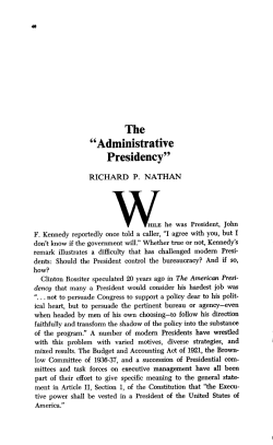 - National Affairs