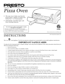 Pizza Oven