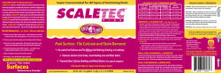 Scaletec Plus label - 2013 - with liters