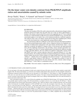 On the inner&ndash;outer core density contrast from PKiKP/PcP amplitude