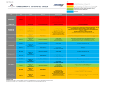 Exhibition Move-In and Move