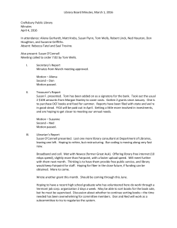 4 - Craftsbury Public Library