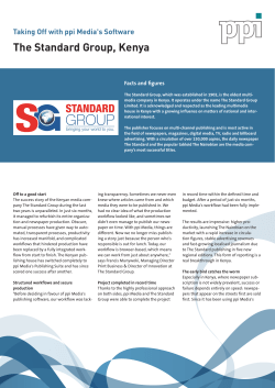 The Standard Group, Kenya