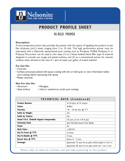 Product Profile - Nelsonite Pool and Deck Coating