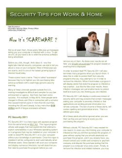 Security Tips Newsletter Vol 2 Iss 2.pub