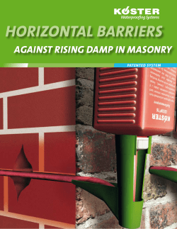 horizontal barriers