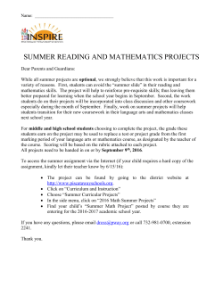 ingredient - Piscataway Township Schools