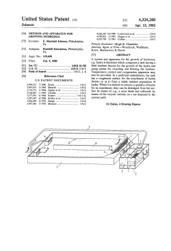 Method and apparatus for growing hydrozoa