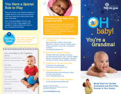 Grandma Loves You Brochure
