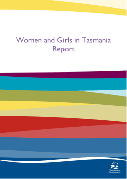 Women and Girls in Tasmania Report