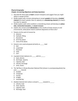 Physical Geography Chapter 16 Learning Objectives and Study