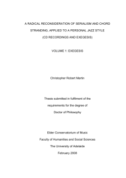 So here is a basis for my `first draft` of the exegesis