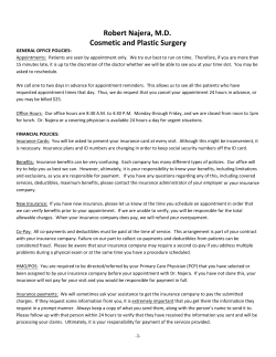 Robert Najera, MD Cosmetic and Plastic Surgery