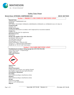 Safety Data Sheet - ChemADVISOR, Inc.