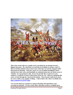 A Hill and a Prayer - Reading Through History