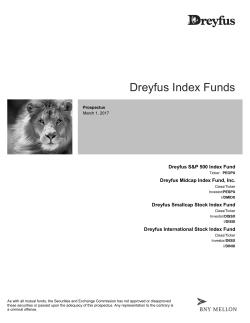 Dreyfus Index Funds