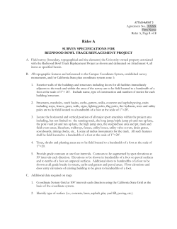 Attachment 2, Rider A-Specification