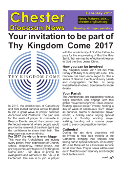 February 2017 - Chester Diocese