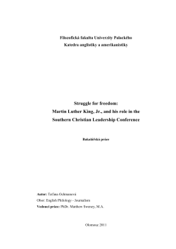 Bachelor Thesis