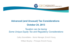 Advanced (and Unusual) - Global Equity Organization