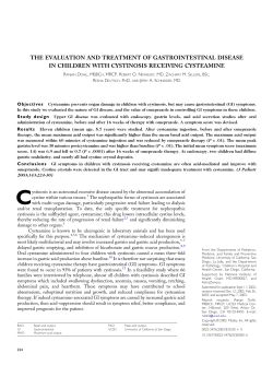 the evaluation and treatment of gastrointestinal disease in children
