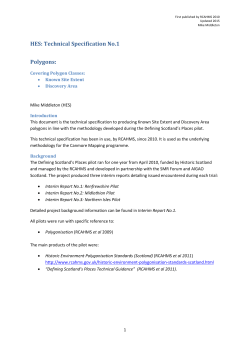 HES Technical Guide 01- Polygons - 2015