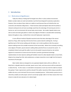 Machine Learning Simulation: Torso Dynamics of Robotic Biped