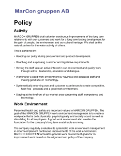 Policy
