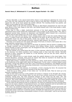 Bothon - Magyar HP Lovecraft Port&aacute;l