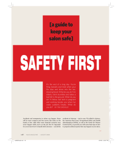 a guide to keep your salon safe