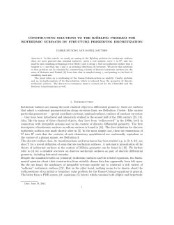 CONSTRUCTING SOLUTIONS TO THE BJ&uml;ORLING PROBLEM