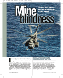The Navy must reassess its shortsighted approach to mine warfare